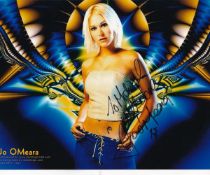 Jo O'Meara Chart Topping Singer, S Club 7 10x8 inch Signed Photo (with proof). Good Condition. All