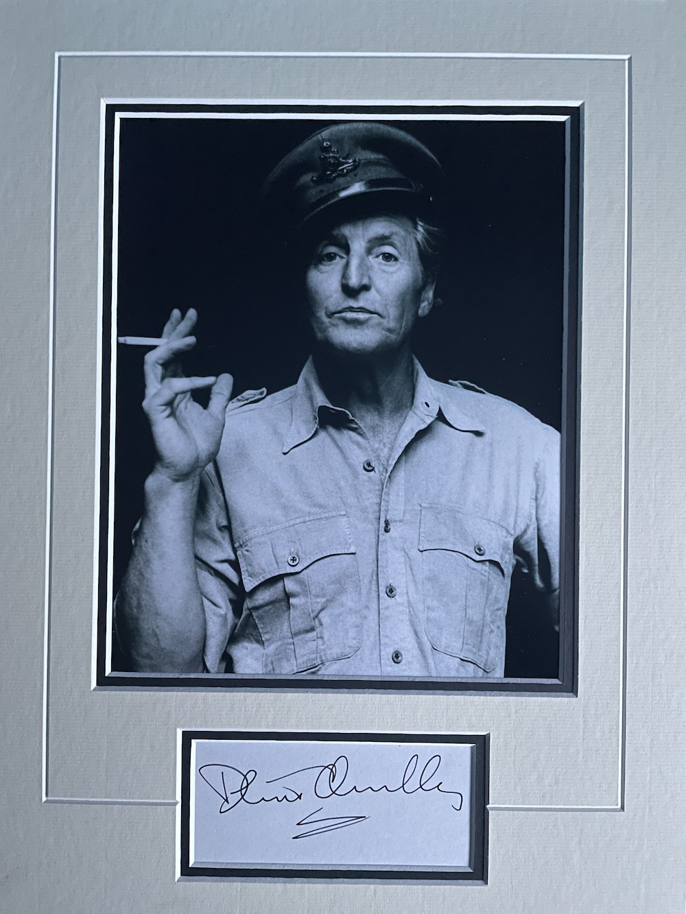 Dennis Quilley Late Great British Actor Signed Display. Good Condition. All autographs come with a