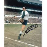 Bobby Smith Former Tottenham Footballer 10x8 inch Signed Photo. Good Condition. All autographs