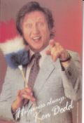 Ken Dodd Late Great Comedy Entertainer 6x4 inch Signed Photo. Good Condition. All autographs come