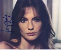 Jacqueline Bissett Popular British Actress 10x8 inch Signed Photo. Good Condition. All autographs