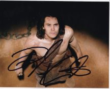 Taylor Kitsoh Canadian Actor, John Carter Actor 10x8 inch Signed Photo. Good Condition. All