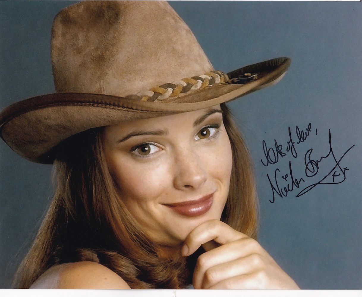 Nicola Bryant Popular Actress, Dr Who 10x8 inch Signed Photo. Good Condition. All autographs come