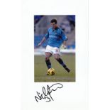 Aguero, Anelka, Otamendi, Jesus, Reyna, Jensen Manchester City Footballers 10x 10x8 inch Signed