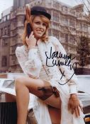 Joanna Lumley Popular Actress, Avengers 7x5 inch Signed Photo. Good Condition. All autographs come