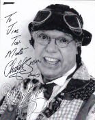 Roy Chubby Brown Comedy Entertainer 10x8 inch Signed Photo. Good Condition. All autographs come with