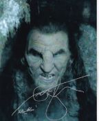 Ian Whyte Game of Thrones Actor, Wunwun 10x8 inch Signed Photo. Good Condition. All autographs