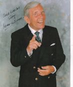 Norman Wisdom Legendary Comedy Entertainer 10x8 inch Signed Photo. Good Condition. All autographs