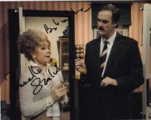 Prunella Scales Fawlty Towers Actress 10x8 inch Signed Photo. Good Condition. All autographs come