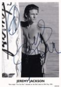 Jeremy Jackson Popular Actor, Baywatch 8x6 inch Signed Photo. Good Condition. All autographs come