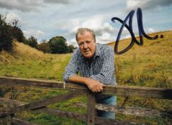 Jeremy Clarkson Clarkson's Farm Presenter 7x5 inch Signed Photo. Good Condition. All autographs come