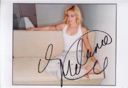 Melanie C Chart Topping Singer, Spice Girls 7x5 inch Signed Photo. Good Condition. All autographs