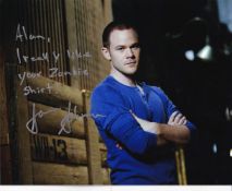 Aaron Ashmore Warehouse 13 Actor 10x8 inch Signed Photo. Good Condition. All autographs come with