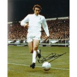 Martin Chivers Former Tottenham Footballer 10x8 inch Signe d Photo. Good Condition. All autographs