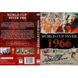 Football Sir Geoff Hurst signed World Cup Fever 1966 DVD sleeve signature on cover disc included.