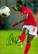 Football Anita Asante signed England 12x8 colour photo. Good Condition. All autographs come with a