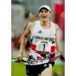 Olympics Joseph Choong signed 12x8 colour photo. Joseph Choong MBE (born 23 May 1995) is a British