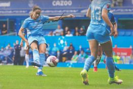 Football Vicky Losada signed Manchester City 12X8 colour photo. María Victoria Losada Gómez (born