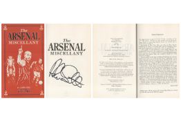 Football Alan Smith signed hardback book titled The Arsenal Miscellany signature on the inside title