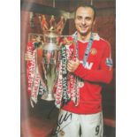 Football Dimitar Berbatov signed Manchester United 12x8 colour photo. Dimitar Ivanov Berbatov (