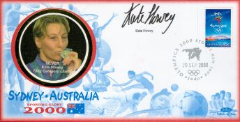 Olympics Kate Howey signed Sydney Australia Sporting Glory 2000 FDC PM Olympics 2000 Sydney NSW 2000