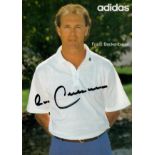 Football Franz Beckenbauer signed 6x4 colour Adidas promo photo. Good Condition. All autographs come