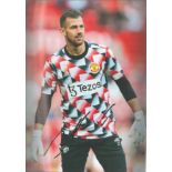 Football Martin Dubravka signed Manchester United 12x8 colour photo. Good Condition. All