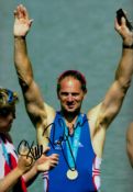 Olympics Steve Redgrave signed 12x8 colour photo. Sir Steven Geoffrey Redgrave CBE DL (born 23 March