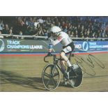Cycling Ed Clancy signed 12x8 colour photo. Edward Franklin Clancy OBE (born 12 March 1985) is a