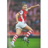 Football Steph Catley signed Arsenal 12x8 colour photo. Stephanie-Elise Catley (born 26 January