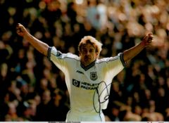 Football Jurgen Klinsmann Tottenham Hotspur signed 16x12 colour photo. Good Condition. All
