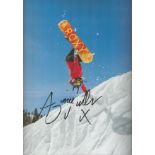 Winter Olympics Aimee Fuller signed 12x8 colour photo. Aimee Nicole E. Fuller (born 21 July 1991) is