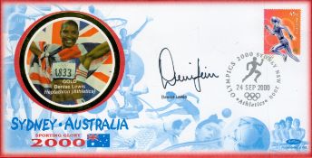 Olympics Denise Lewis signed Sydney Australia Sporting Glory 2000 FDC PM Olympics 2000 Sydney NSW