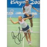 Olympics Gail Emms signed 12x8 colour photo. Gail Elizabeth Emms MBE (born 23 July 1977) is a