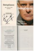 Football Paul Gascoigne signed hardback book titled Being Gazza My Journey to Hell and Back