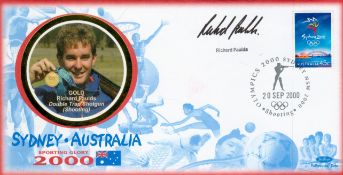 Olympics Richard Faulds Sydney Australia Sporting Glory 2000 FDC PM Olympics 2000 Sydney 2000 NSW