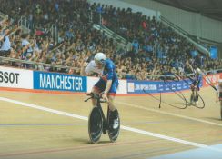 Cycling Ed Clancy signed 12x8 colour photo. Edward Franklin Clancy OBE (born 12 March 1985) is a