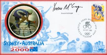 Olympics Yvonne McGregor signed Sydney Australia Sporting Glory 2000 PM Olympics 2000 Sydney NSW