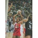 Netball Pamela Cookey signed 12x8 colour photo. Pamela Asibie Cookey (born 2 September 1984 in