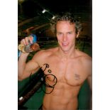 Olympics Mark Foster signed 12x8 colour photo. Mark Andrew Foster (born 12 May 1970) is an English