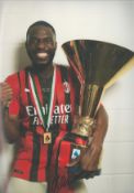Football Fikayo Tomori signed AC Milan 12x8 colour photo. Good Condition. All autographs come with a