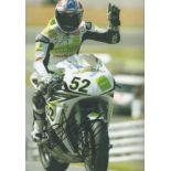 Superbikes James Toseland signed 12x8 colour photo. James Michael Toseland (born 5 October 1980)