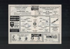 Football Manchester United 1960s 16x11 multi signed vintage team sheet mounted includes 10 fantastic