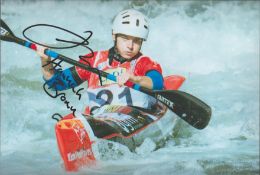 Canoeing Hannah Brown signed 12x8 colour photo. Hannah Brown (born 20 February 1990) is a British