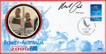 Olympics Mark Covell signed Sydney Australia Sporting Glory 2000 FDC PM Olympics 2000 Sydney NSW