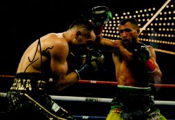Boxing Vasiliy Lomachenko Signed 12x8 colour photo. Good Condition. All autographs come with a