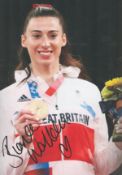 Olympics Bianca Walkden signed 12x8 colour photo. Bianca Cook, also known as Bianca Walkden (born 29