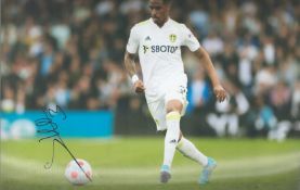 Football Junior Firpo signed Leeds United 12x8 colour photo. Good Condition. All autographs come