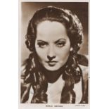 Merle Oberon Signed 5x3 vintage black and white photo. Good Condition. All autographs come with a