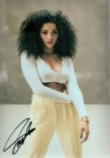 Shereen Cutkelvin signed 12x8 colour photo. Member of girl group Neon Jungle. Good Condition. All